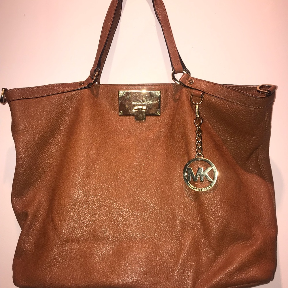 Michael Kors Tan Shoulder Bag